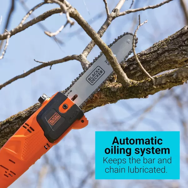 BLACK+DECKER 6.5 Amp 10 in. Electric Pole Saw 