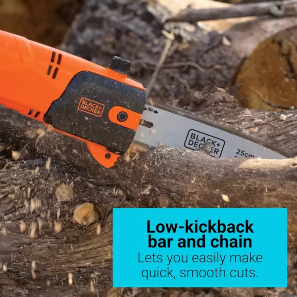 BLACK+DECKER 6.5 Amp 10 in. Electric Pole Saw 