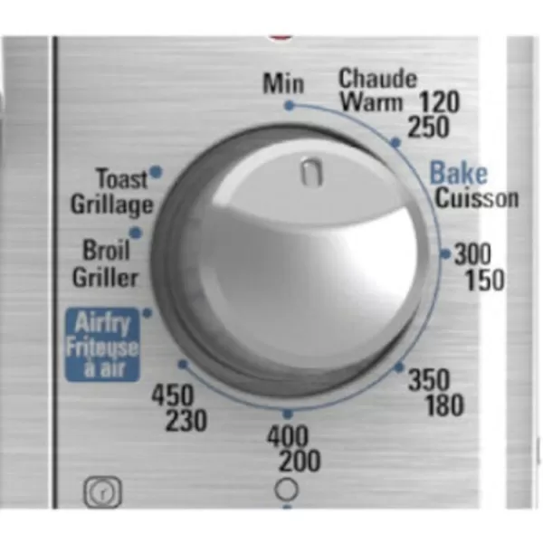 BLACK+DECKER 8-Slice Crisp 'N Bake Air Fry Toaster Oven, TO3265XSSD, 5 Cooking Functions, 60 Minute Timer, Stainless Steel