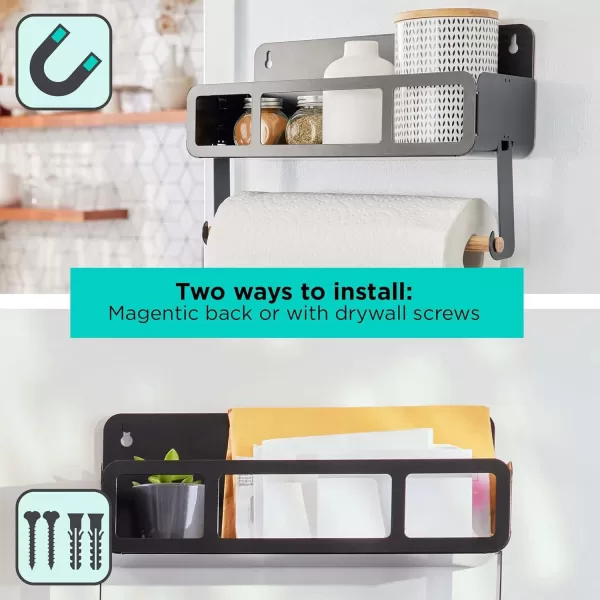 BLACK+DECKER BLACK + DECKER BLACK HANGING RACK SYSTEM-SHELF W/DOOR )