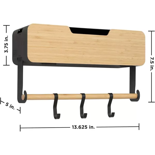 BLACK+DECKER BLACK + DECKER BLACK HANGING RACK SYSTEM-SHELF W/DOOR )