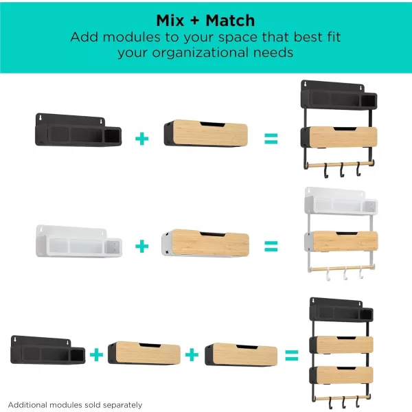 BLACK+DECKER BLACK + DECKER WHITE HANGING RACK SYSTEM-SHELF W/DOOR )