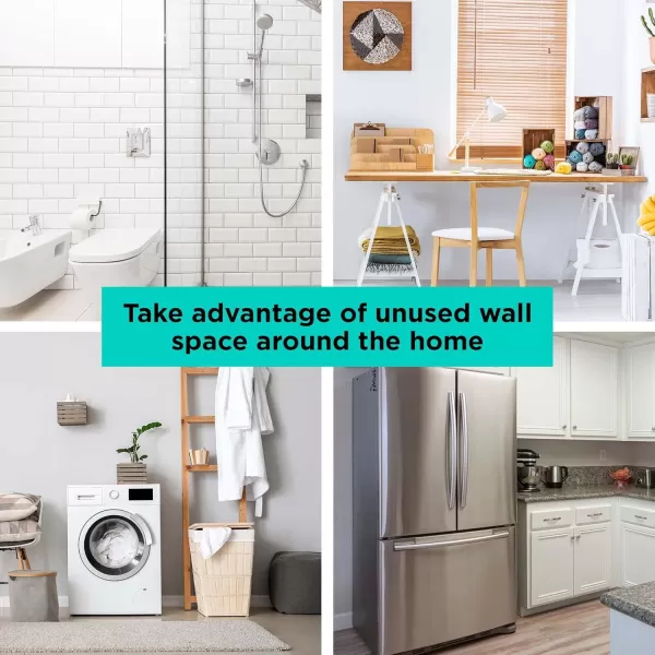 BLACK+DECKER BLACK + DECKER WHITE HANGING RACK SYSTEM-SHELF W/DOOR )
