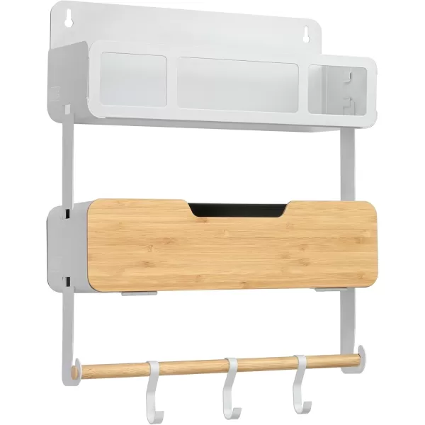 BLACK+DECKER BLACK + DECKER WHITE HANGING RACK SYSTEM-SHELF W/DOOR )