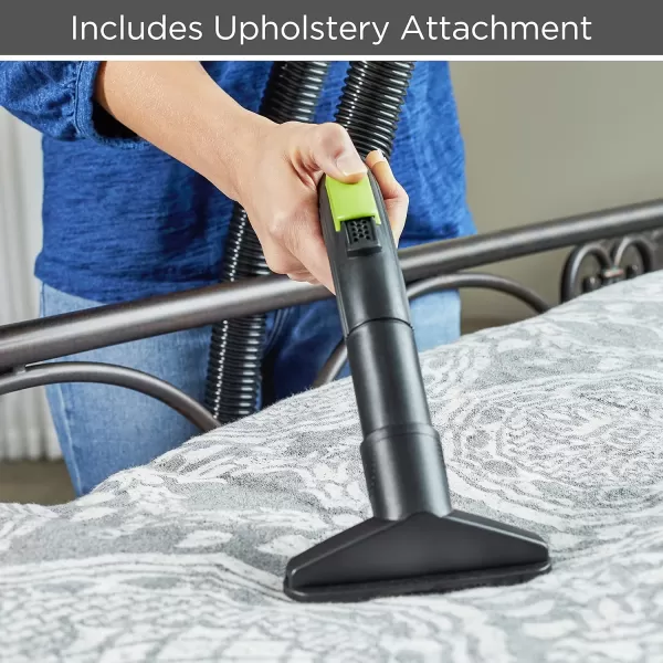 BLACK+DECKER Bagless Canister Multi-Cyclonic Vacuum Cleaner with Anti-Allergen HEPA Filter, Corded 1,200 Watt Motor with Adjustable Suction, Large Cap. &amp; Multiple Attachments, Gray 