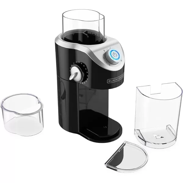 BLACK+DECKER CBM310BD Burr Mill Coffee Grinder, Black