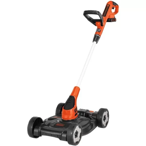 BLACK+DECKER Combination String Trimmer, Lawn Mower, and Edger, Cordless 3-in-1 