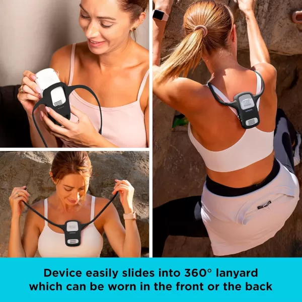 BLACK+DECKER Comfortpak, Wearable Cooling and Heating Device, Breeze Blue 