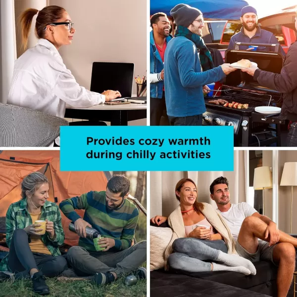 BLACK+DECKER Comfortpak, Wearable Cooling and Heating Device, Breeze Blue 