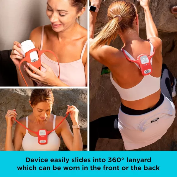 BLACK+DECKER Comfortpak, Wearable Cooling and Heating Device, Breeze Blue 