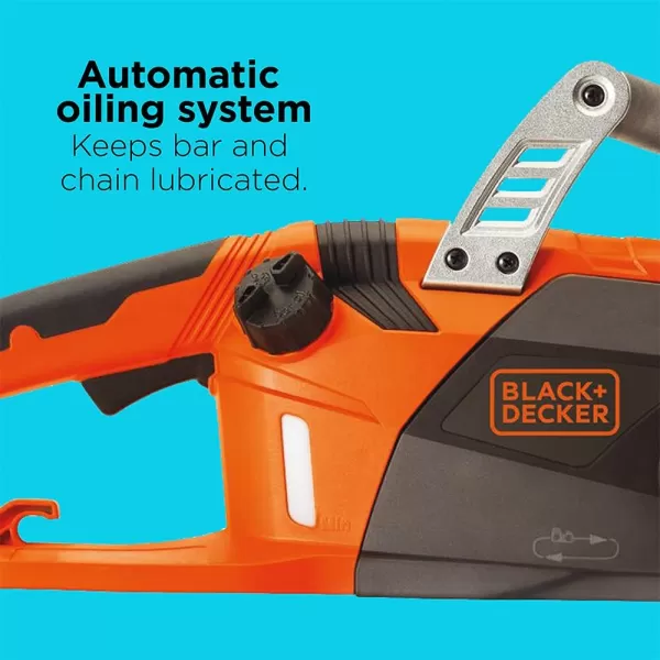 BLACK+DECKER Electric Chainsaw, 18-Inch, 15-Amp, Corded 