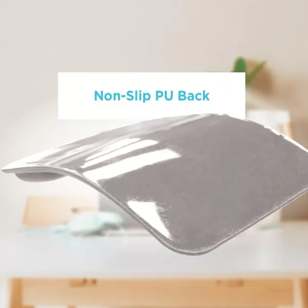 BLACK+DECKER Ergonomic Mouse Pad Wrist Support - Comfortable Mouse Pad Wrist Rest - Wrist Relief Gel Mousepad - Non-Slip Base Aesthetic Mousepad for Gaming, Home, Office - Perfect for Computer, Laptop