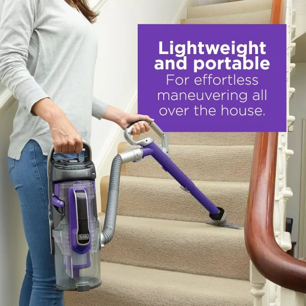BLACK+DECKER HCUA525J POWERSERIES Pro 20V Lithium 2-in-1 Cordless Vacuum, Blue