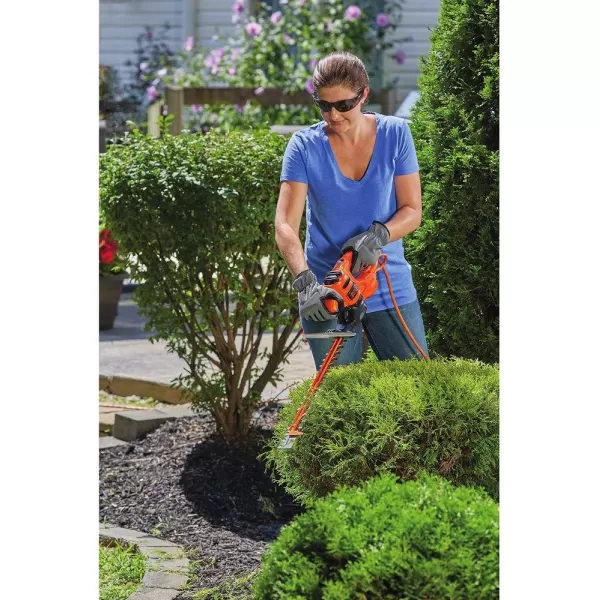 BLACK+DECKER Hedge Trimmer, Dual-Action Blade, 16-Inch 