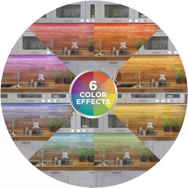 BLACK+DECKER LEDUC-PUCK-3RGB Color Changing LED Puck Light Kit with Remote, Tool-Free Install, Dimmable, 3-Pack, RGBW 