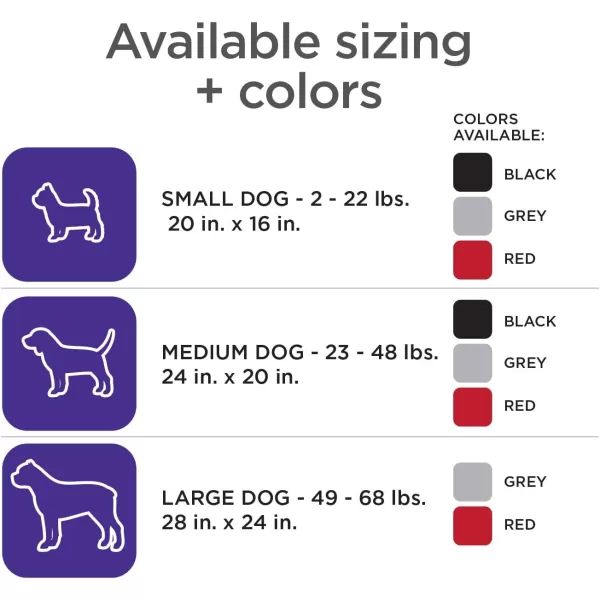 BLACK+DECKER Large Dog 4 in 1 Snap Pet Bed, Low Profile, Sofa Cover, Mat, Crate Liner, Soft Breathable Pet Bed Premium Bedding, 28 in x 24 in, 