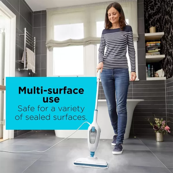BLACK+DECKER Steam Mop, White 