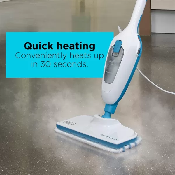 BLACK+DECKER Steam Mop, White 