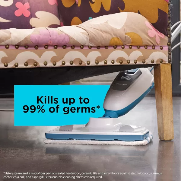 BLACK+DECKER Steam Mop, White 