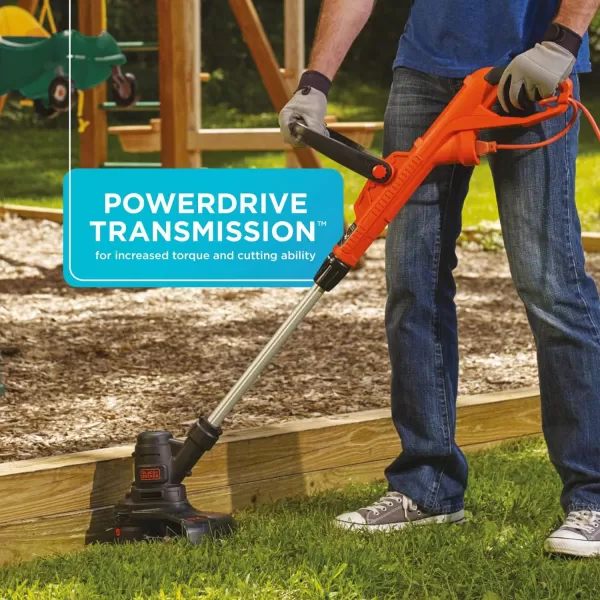 BLACK+DECKER String Trimmer / Edger, 13-Inch, 5-Amp 