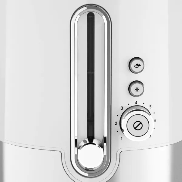 BLACK+DECKER TR2200WSD Applica/spectrum Brands Tr2200swd White 2 Slice Toaster, Medium, 