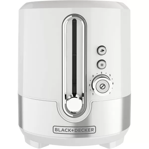 BLACK+DECKER TR2200WSD Applica/spectrum Brands Tr2200swd White 2 Slice Toaster, Medium, 
