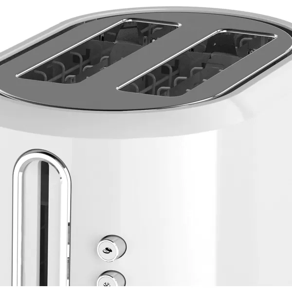 BLACK+DECKER TR2200WSD Applica/spectrum Brands Tr2200swd White 2 Slice Toaster, Medium, 
