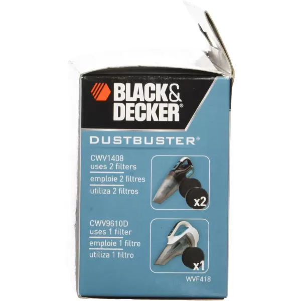 BLACK+DECKER WVF418 Wet and Dry Vacuum Filter