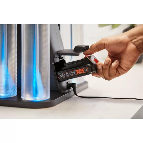 BLACK+DECKER bev by BLACK+DECKER Cordless Cocktail Maker Machine and Drink Maker for Bartesian capsules 