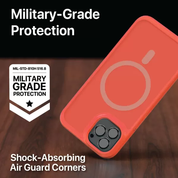 BLACK+DECKER for iPhone 15 Case, Compatible with MagSafe, Shockproof Military-Grade Protection, Magnetic Phone Case for iPhone 15 Pro Max, Blue 