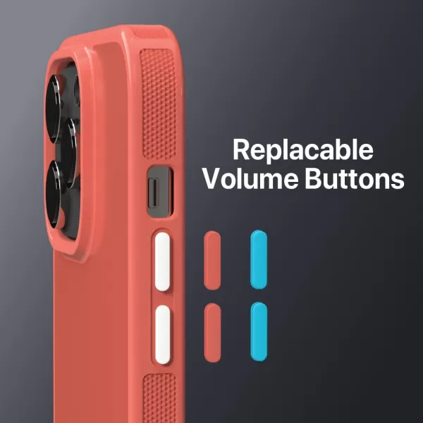BLACK+DECKER for iPhone 15 Case, Compatible with MagSafe, Shockproof Military-Grade Protection, Magnetic Phone Case for iPhone 15 Pro Max, Blue 