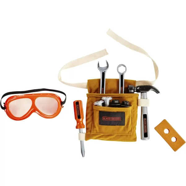 Black &amp; Decker Jr. Tool Belt Set with 11 Tools and Accessories