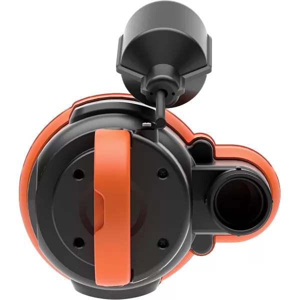 Black+Decker 1/3 HP Submersible Sump Pump, Pumps up to 2500 GPH