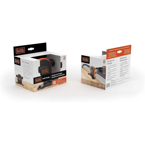 Black+Decker Drill Powered Pump, Transfers Non-Explosive or Non-Corrosive Liquids
