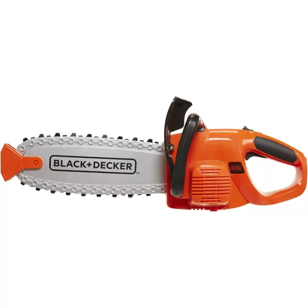 Black+Decker Junior Kids Power Tools - Chainsaw with Realistic Sound &amp; Action! Role Play Tools for Toddlers Boys &amp; Girls Ages 3 Years Old and Above, Get Building Today!