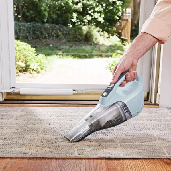 Black+Decker dustbuster QuickClean Pet Cordless Handheld Vacuum with Motorized Upholstery Brush, White 