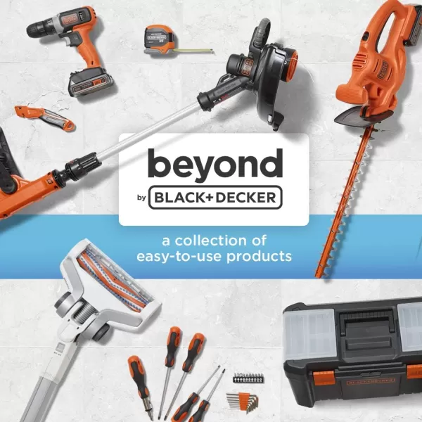 beyond by BLACK+DECKER 20V MAX* Cordless Leaf Blower - Leaf Blower Kit - Axial, Battery and Charger Included - Lawn Tools 