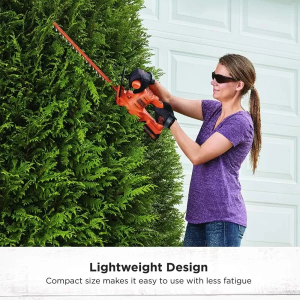 beyond by BLACK+DECKER 20V MAX Hedge Trimmer Kit, 18-Inch  , Orange