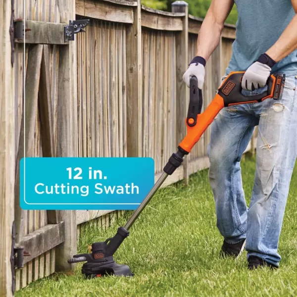 beyond by BLACK+DECKER 20V MAX String Trimmer / Edger, 12-Inch 