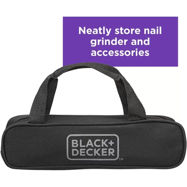 beyond by BLACK+DECKER BCRT8KPTAPB 8V MAX Cordless Rechargeable Pet Nail Trimmer and Rotary Tool Gray
