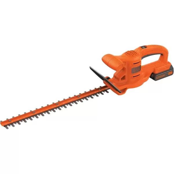 BLACK+DECKER 20V MAX Hedge Trimmer, Cordless, 18 inch Blade, Reduced Vibration, Battery and Charger Included 