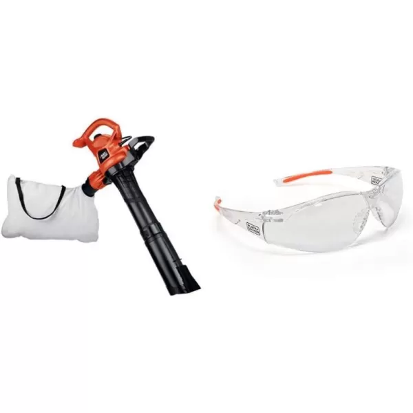 BLACK+DECKER 3-in-1 Leaf Blower, Leaf Vacuum and Mulcher, Up to 230 MPH, 12 Amp, Corded Electric 
