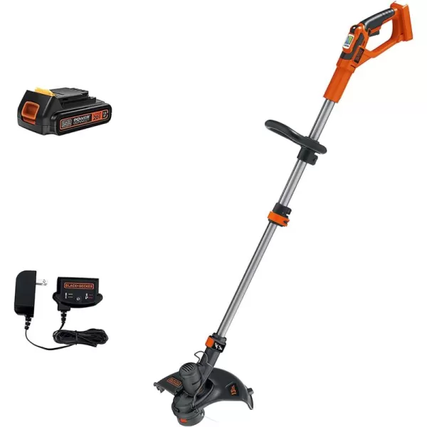 BLACK+DECKER 40V MAX* 13 in. 2in1 Cordless String Trimmer/Edger with POWERCOMMAND Kit 