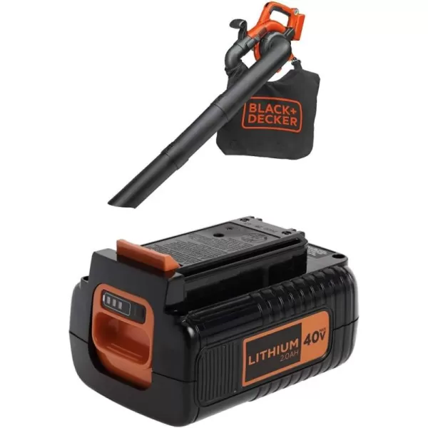 BLACK+DECKER 40V MAX* Cordless Hard-Surface Sweeper with POWERCOMMAND 
