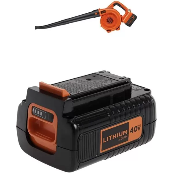 BLACK+DECKER 40V MAX* Cordless Hard-Surface Sweeper with POWERCOMMAND, Tool Only 