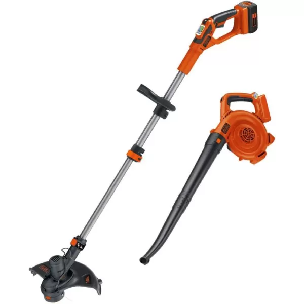 BLACK+DECKER 40V MAX* String Trimmer / Edger and Sweeper Combo 