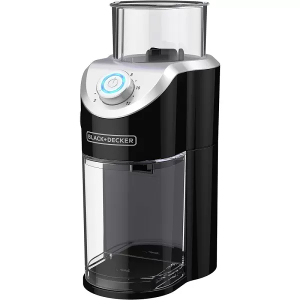 BLACK+DECKER CBM310BD Burr Mill Coffee Grinder, Black