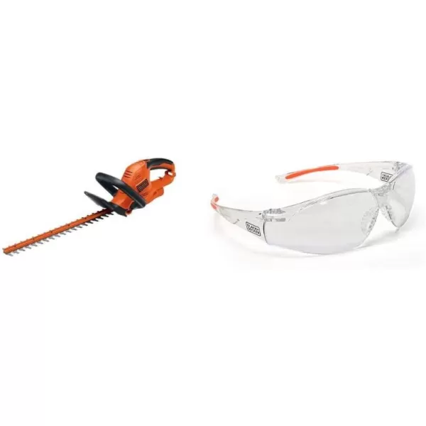 BLACK+DECKER Hedge Trimmer with Saw, 20-Inch, Corded 