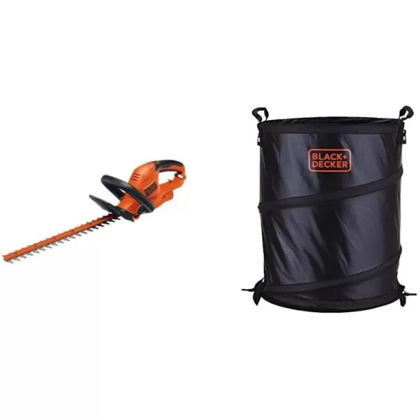 BLACK+DECKER Hedge Trimmer with Saw, 20-Inch, Corded 