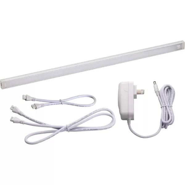BLACK+DECKER LEDUC24-1WK Dimmable Linkable LED Shop Light with Motion Sensor and Magnetic Option, 10.5W, 780 Lumens, 24", Warm